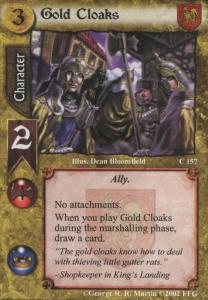 Gold Cloaks